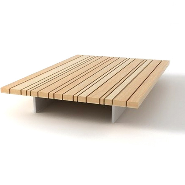 Solid Wood Garden Coffee Table