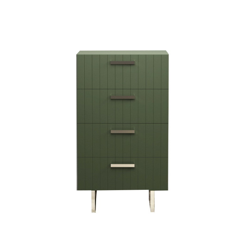 Modern Style 4 Drawers Chest Storage Cabinet 