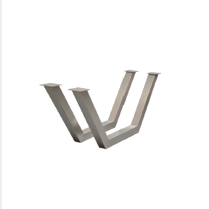 V Shape Stainless Steel Table Base 