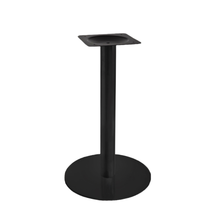 Black Round Metal Tabel Base