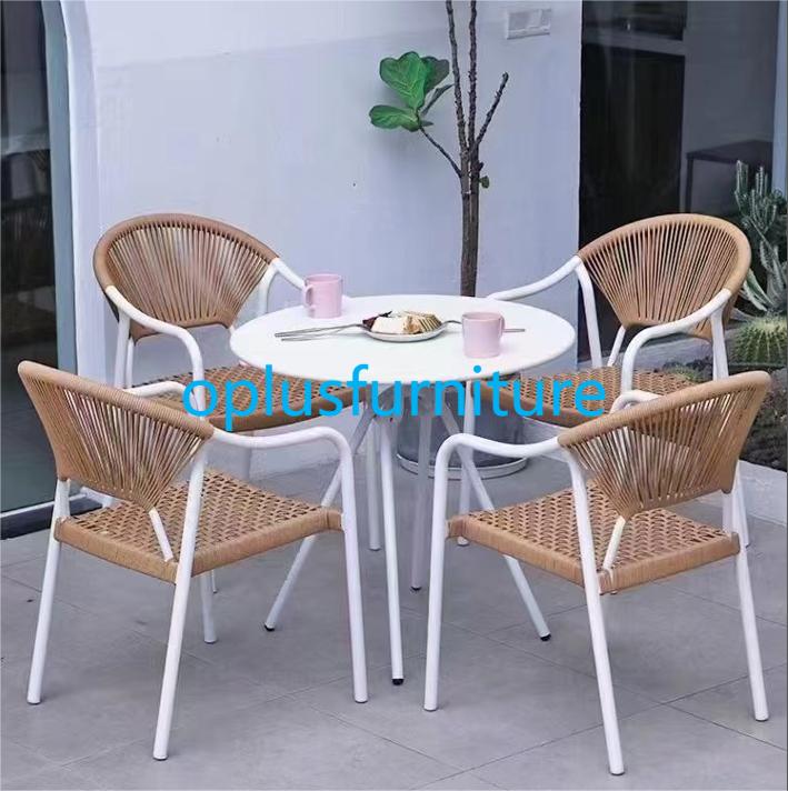 modern outdoor aluminum chair sets